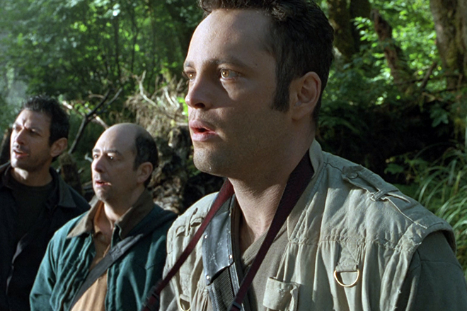 Vince Vaughn in the movie The Lost World: Jurassic Park
