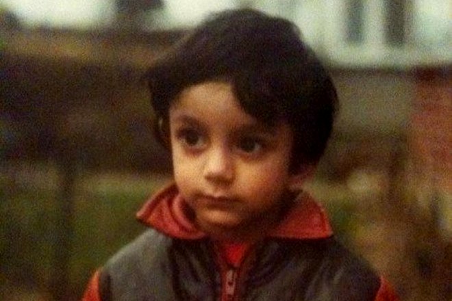Riz Ahmed in his childhood