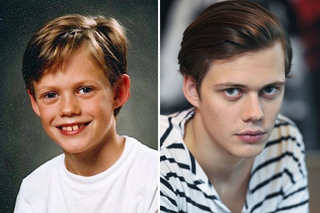 Bill Skarsgård in his childhood and youth