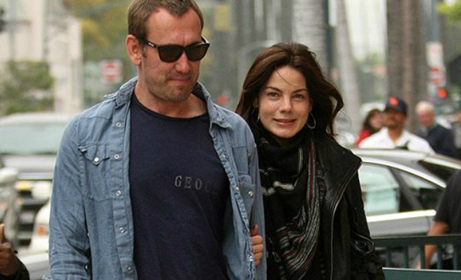 Michelle Monaghan with her husband