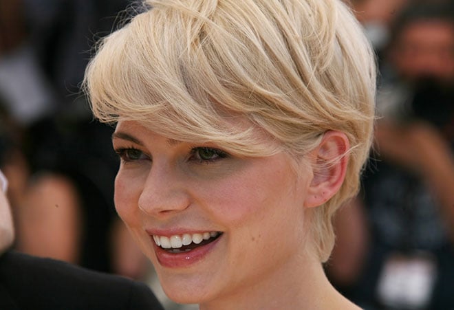 The actress Michelle Williams