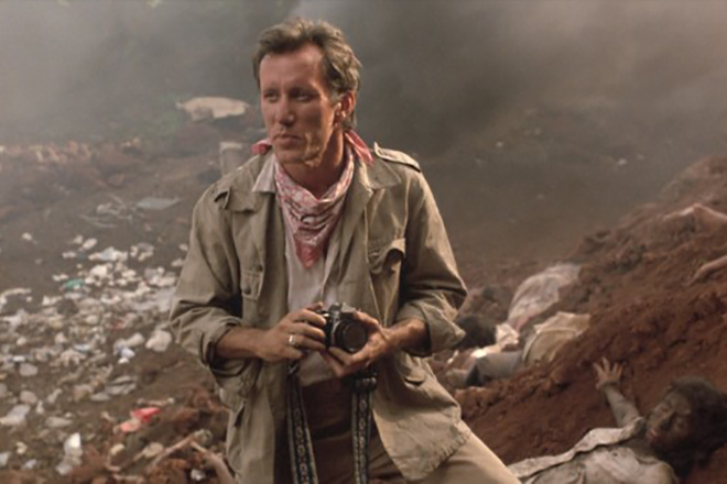 James Woods in the movie Salvador