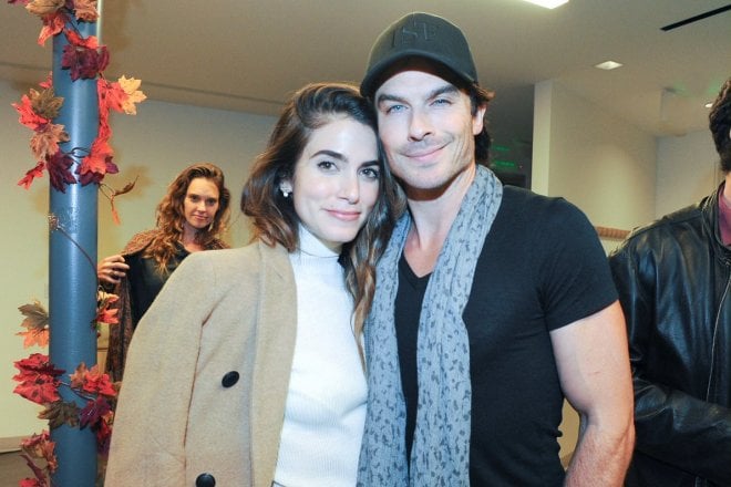 Nikki Reed and Ian Somerhalder at the presentation of Josh Tickell’s book "Kiss the Ground."