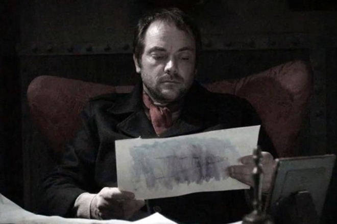 Mark Sheppard in the movie Jules Verne’s Mysterious Island