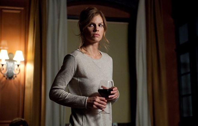 Hilary Swank in the movie The Resident