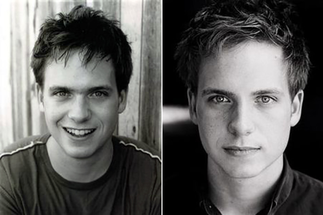 Patrick J. Adams in his youth