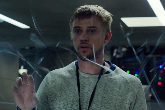 Boyd Holbrook in the movie Morgan