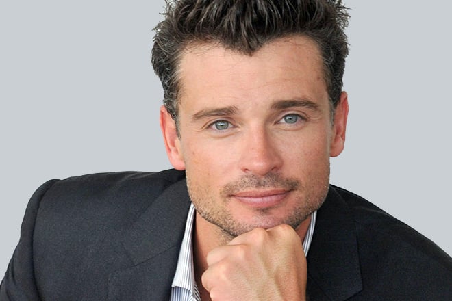 The actor Tom Welling