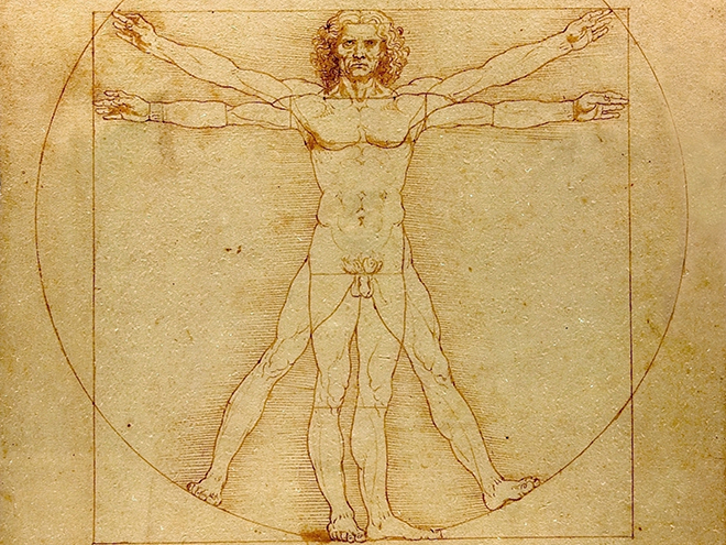 Leonardo da Vinci’s Vitruvian Man
