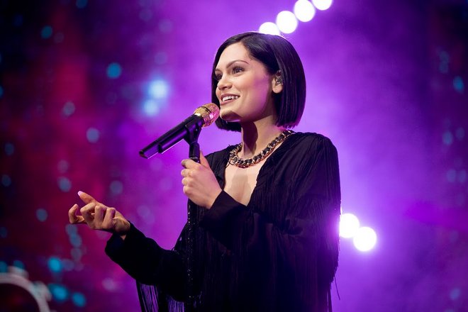 Jessie J on the stage