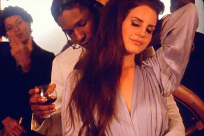 ASAP Rocky and Lana Del Rey