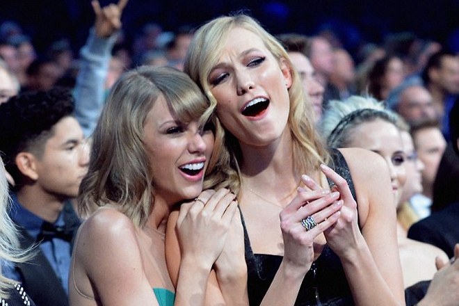 Karlie Kloss and Taylor Swift