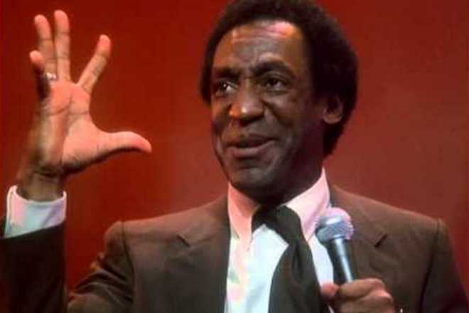 Bill Cosby on the stage