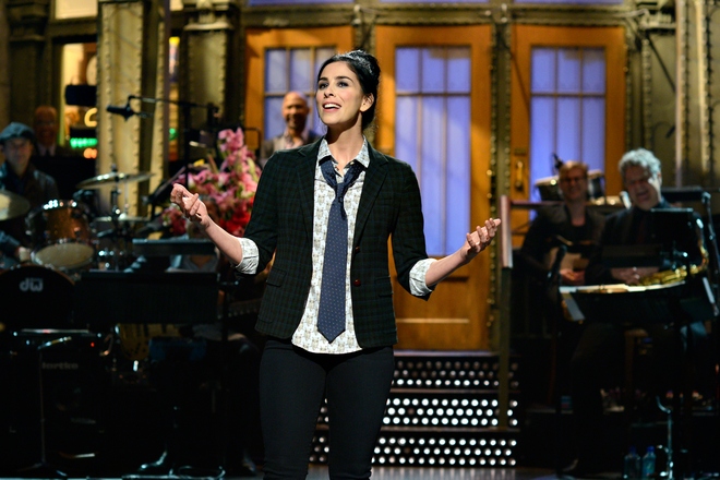 Sarah Silverman in Saturday Night Live show