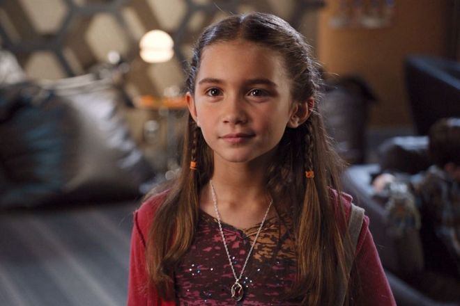 Rowan Blanchard in the movie Spy Kids: All the Time in the World