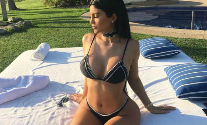 Kylie Jenner in a swimsuit