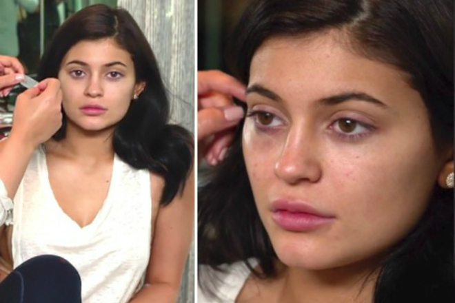 Kylie Jenner without a make-up