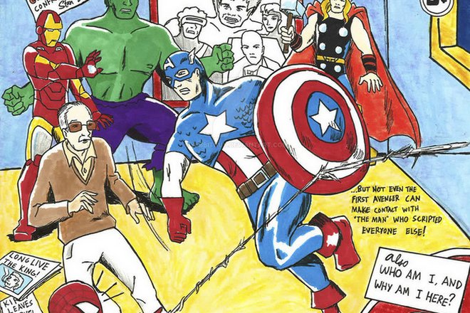 Captain America is Stan Lee’s first character