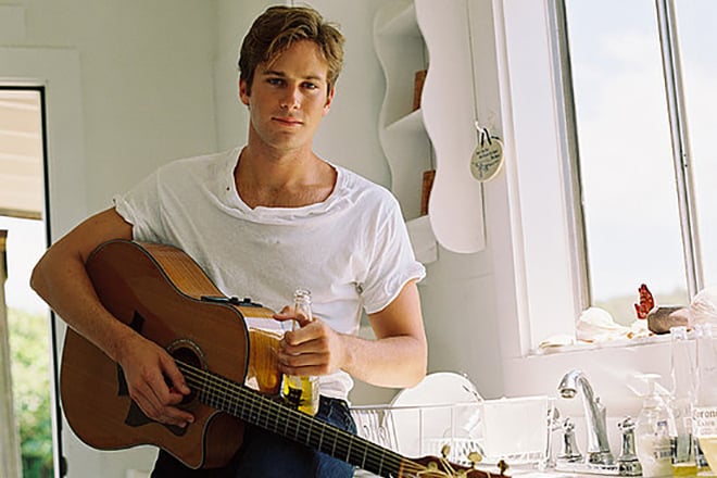 Armie Hammer in his youth