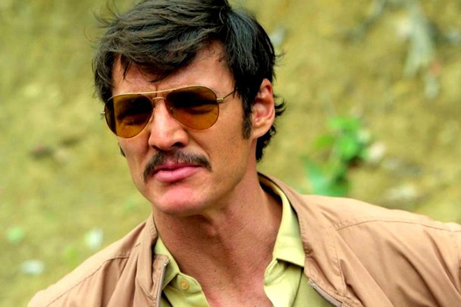 Pedro Pascal in the series Narcos