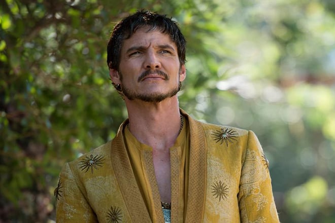 Pedro Pascal in the series Game of Thrones
