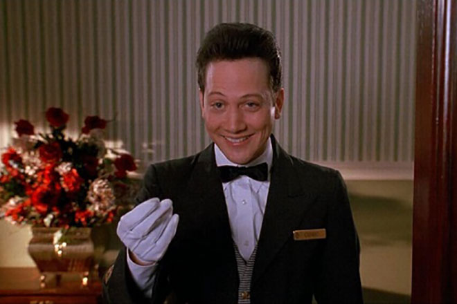 Rob Schneider in the picture title Home Alone 2: Lost in New York