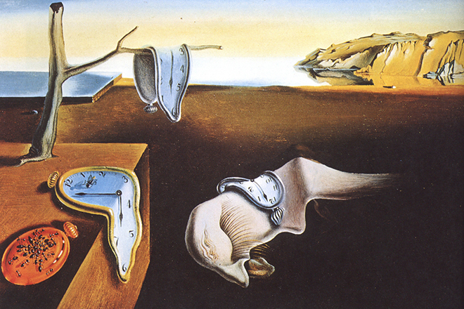 Dalí’s The Persistence of Memory