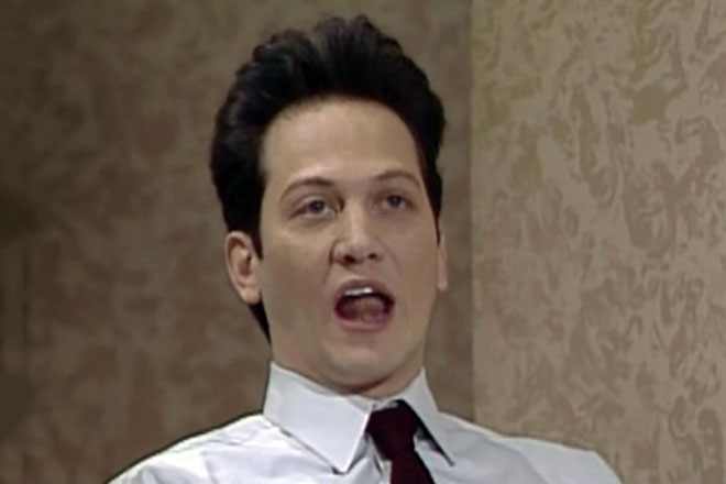 Rob Schneider in his youth