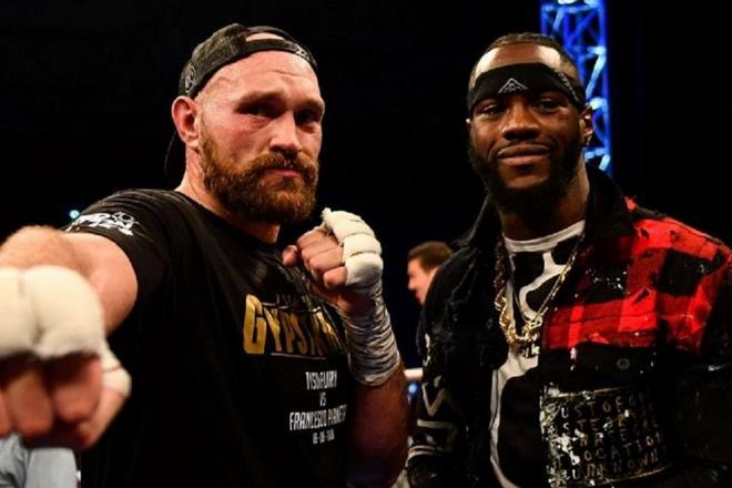 Tyson Fury and Deontay Wilder