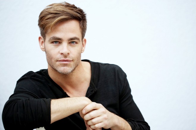 The actor Chris Pine