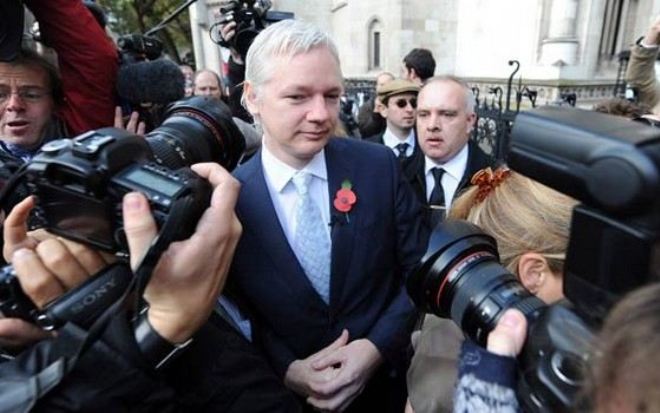 The founder of WikiLeaks Julian Assange