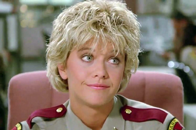 Meg Ryan in the picture Armed and Dangerous