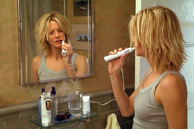 Meg Ryan in the picture Kate & Leopold