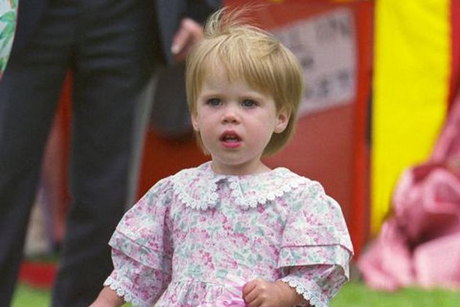 Princess Eugenie in her childhood