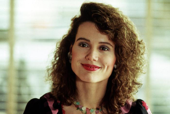 Geena Davis in the picture The Accidental Tourist