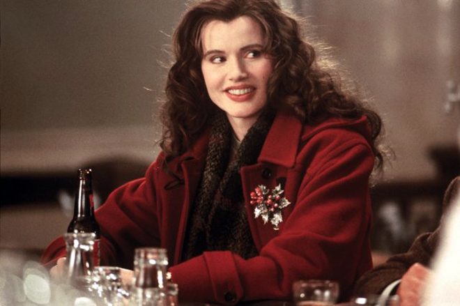Geena Davis in the picture The Long Kiss Goodnight