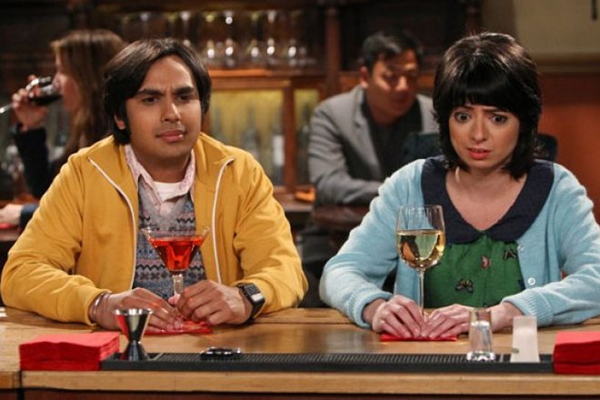 Kunal Nayyar in the series The Big Bang Theory