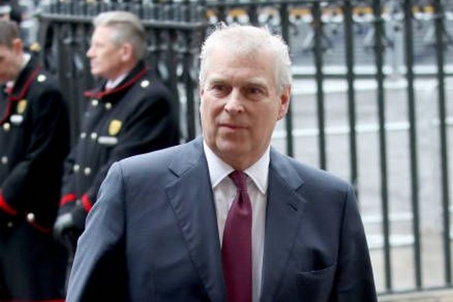 Prince Andrew in 2018