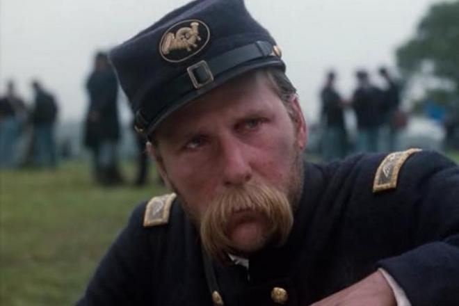 Jeff Daniels in the film Gettysburg