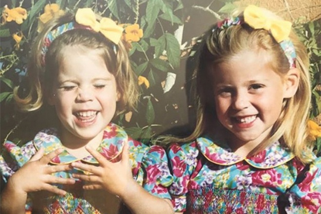 Princess Beatrice and Princess Eugenie in their childhood