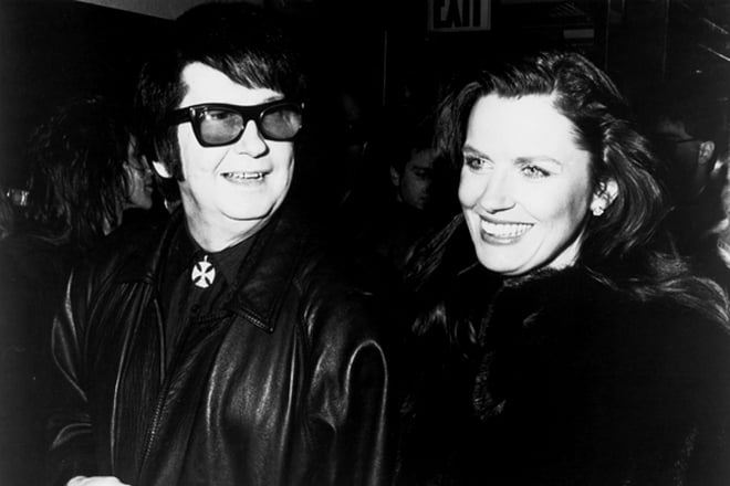 Roy Orbison and his second wife Barbara
