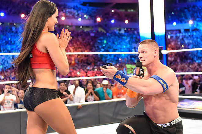 John Cena is making a marriage proposal to Nikki Bella