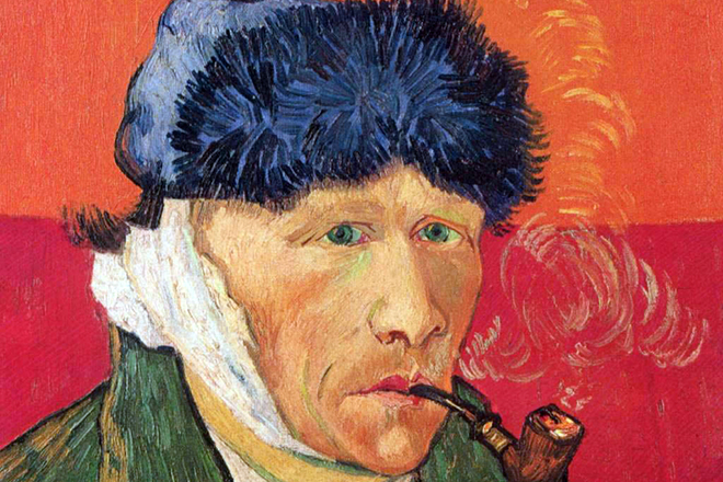 Vincent Van Gogh. Self-Portrait with Bandaged Ear