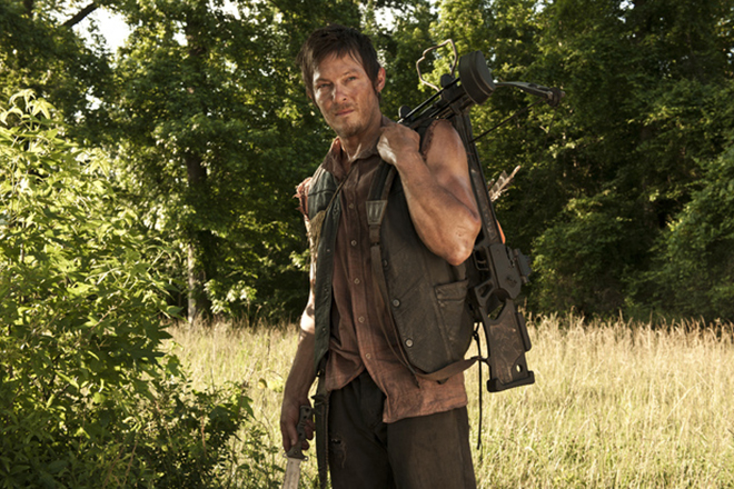 Norman Reedus in the series The Walking Dead