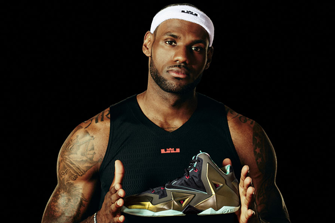 LeBron James advertising Nike