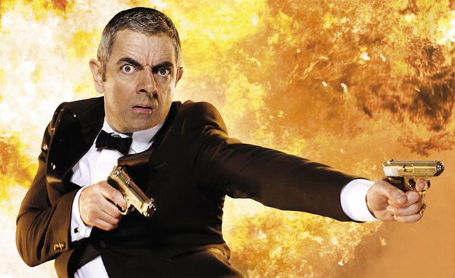 Rowan Atkinson in the picture Johnny English