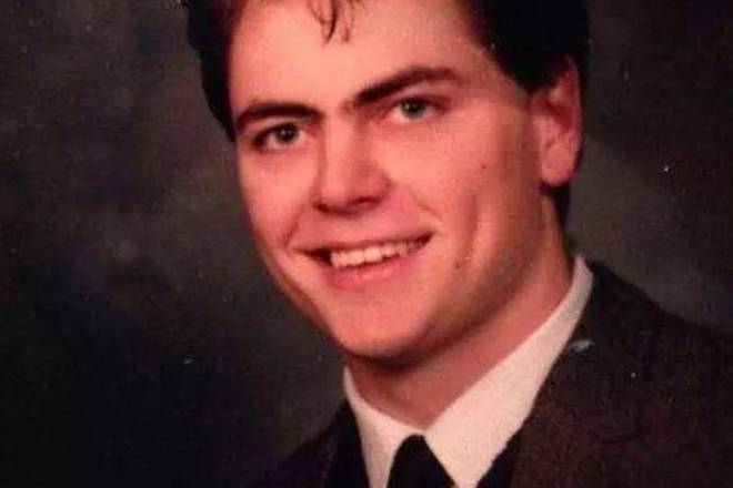 Nick Offerman in his young years