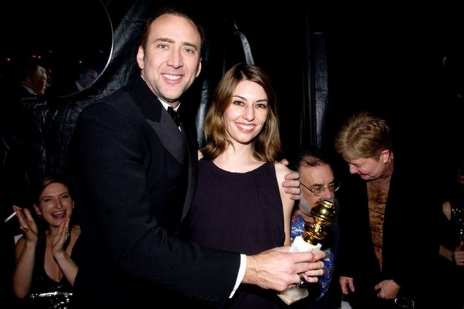 Sofia Coppola and Nicolas Cage