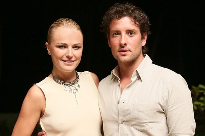 Malin Åkerman and Jack Donnelly