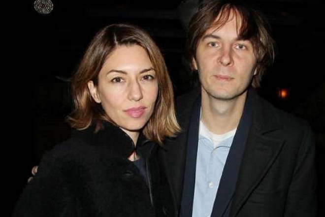 Sofia Coppola and her husband Thomas Mars
